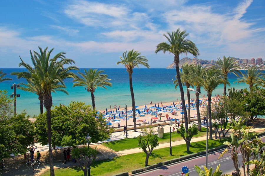 La plage de Benidorm